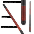 thumbnail image 4 of Elite EP39 Matte Finish Pool Cue  Billiard Stick Billiards Cues, 4 of 9
