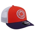 thumbnail image 3 of Men's New Era Orange Clemson Tigers Throwback Circle Patch 9FIFTY Trucker Snapback Hat, 3 of 6