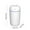 White, variant on Portable Small Humidifier,Desk Mini Humidifiers,Air Humidifier Aroma Essential Oil Diffuser,USB Personal Desktop Humidifier for Car,Office Room,Bedroom,Hotel,Travel,Auto Shut-Off,Super Quiet