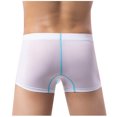 thumbnail image 5 of Bixock Boxer Briefs for Men,Men's Underwear Ice Silk Solid Color Pouch Enhanced Breathable Stretch Briefs, 5 of 6