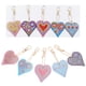thumbnail image 5 of Llavero con forma de corazón, llavero para mujer, para nios, decoración del hogar, mujer ANGGREK Además, 5 of 7