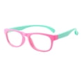 thumbnail image 1 of Kids Anti Blue Rays Glasses Computer Phone Anti Light Blocking Eyeglasses Computer Phone Anti UV Flat Goggles, C3 Pink Frame, 1 of 8