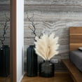 thumbnail image 6 of HESHENG 6PCS Faux Pampas Grass 18" Tall Decor, Small Pompous Artificial Dried Pompas Grass, Fake Pampas Floral , Artificial Flowers Vase Filler, Home Wedding Boho Decor, Blue, 6 of 9