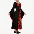 thumbnail image 4 of KAUOD Girls Vampire Princess Dress Clothes Halloween Party Dresses for Kid Age 3-12, 4 of 6