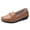 Brown, variant on Women Shoes Women Slip On Casual Shoes Round Toe Falt Comfort Loafers,Brown 8.5