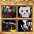 thumbnail image 4 of Pirate Ship Building Blocks Sets, Redbeard's Revenge Three Masted Boat STEM Toys for 8, Piece Pirate Boat Display Model with Dinghy Birthday for 928 PCS, 4 of 7