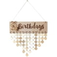 thumbnail image 1 of Wooden Perpetual Calendar for Timeless Home Decor & Celebration Enhancer Unforgettable Birthday Reminder, 1 of 6
