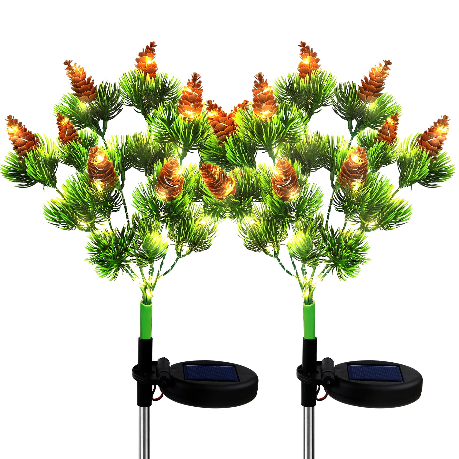 Joyoldelf Solar Lights Outdoor, Waterproof Garden Stake Lights for