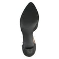 thumbnail image 6 of Journee Womens Bettie Almond Toe Mid Heel Pumps, Widths Available, 6 of 10
