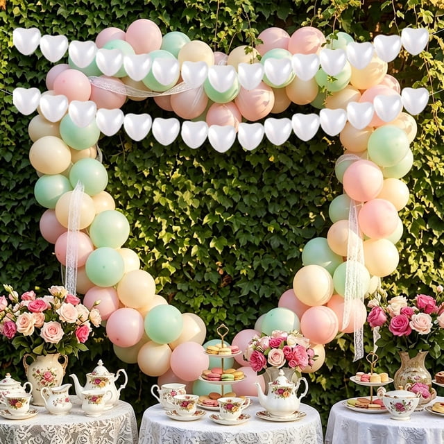 Plastic Heart/Star Shaped Ornaments Wedding And Birthday Party Backdrops Decorations Decorative Hangs To Enhance The Ambiance At Events And Gatherings