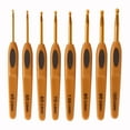thumbnail image 1 of Wdftyju 8 ganchos de ganchillo de aluminio, agujas de tejer, suéter, tejido artesanal (C) Wdftyju 4vm8th2qw3ux1vu0D03, 1 of 5