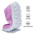 thumbnail image 5 of SIMANLAN Women's Comfortable Lace Up Sneakers Gym Running Breathable Casual Wide Width Shoes, 5 of 8