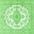 thumbnail image 1 of Ahgly Company Indoor Square Persian Green Traditional Area Rugs, 5' Square, 1 of 1