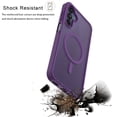 thumbnail image 3 of Tekcoo for Samsung Galaxy A16 5G Case, Compatible with MagSafe Military Grade Drop Protection Magnetic Rugged Cover Translucent Back Shockproof Phone Case for Samsung Galaxy A16 5G - Purple, 3 of 10