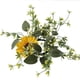 thumbnail image 2 of Decoración del hogar, decoración de habitaciones, decoración de paredes, simulación de girasol, candelabro, corona, escritorio, festival, arreglo, vela, decoración, simulación, candelabro, 2 of 6