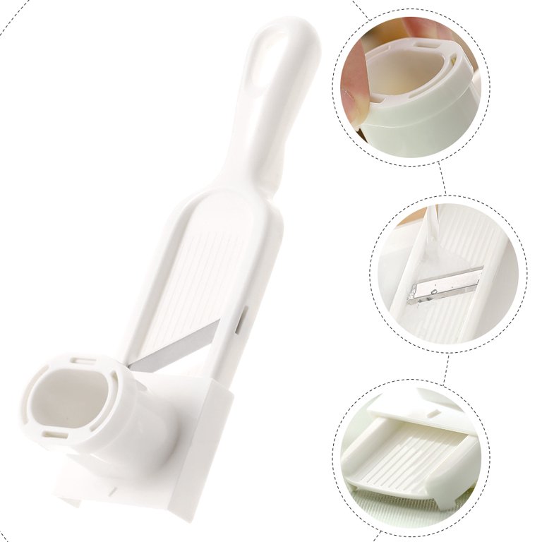 BESTONZON Multifunctional Garlic Slicer Manual Vegetable Slicer