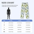thumbnail image 2 of Mens Pajama Pants - Soft Sleep & Lounge Pants for Men, Thorny Cactus Pattern Cuteness Casual PJ Bottoms Pants with Pockets, 2 of 5