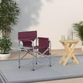 thumbnail image 2 of Stylish Camping Full Back Folding Director's Chair, 2 of 5