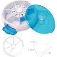 thumbnail image 5 of Weekly Pill Organizer, 7 Day Daily Pill Organizer, Weekly Medication Organizer, Vitamins Pill Box Container Medicine Pill Dispenser, 5 of 5
