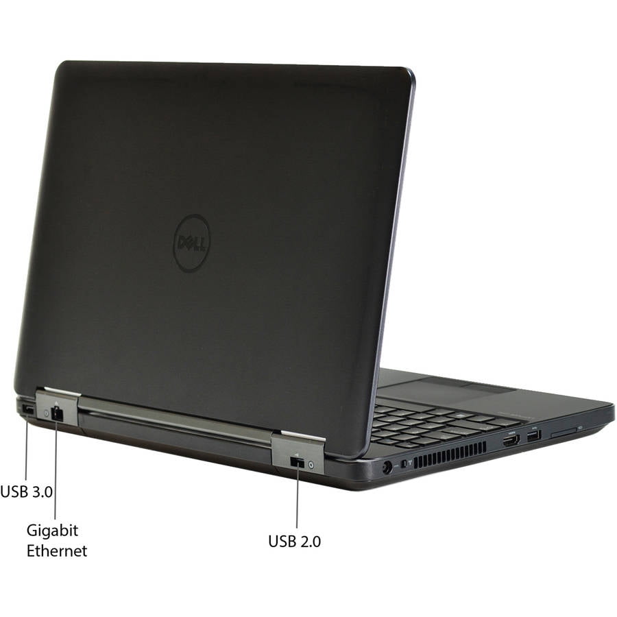 Dell Laptop 14" Latitude E5450 Intel Core i5-5300U 8GB RAM 256GB SSD Webcam Wi-Fi Windows 10 Pro Computer
