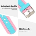 thumbnail image 3 of Correas De Reloj De Silicona, Relojes De Pulsera Banda De Reloj Banda De Muñeca De Repuesto Elástica Impermeable Ajustable Para Reloj FIT 2, 3 of 8