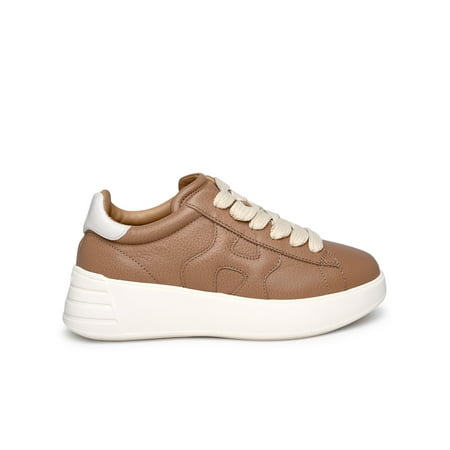 

Hogan Woman Beige Leather Rebel Sneakers