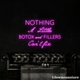 thumbnail image 4 of Glowneon Nothing a Little Botox Filler Neon Sign, Beauty Shop Decor, Clinic Room Art, Spa Decor, 4 of 5