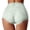 Green, variant on Seductiva Women's Cotton Underwear New High Waist Underwear Women's Thin Hollow Lace Ladies Panties Pure Cotton Crotch Large Size Belly Briefs Soft Briefs