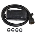 thumbnail image 2 of HQRP 7 Way Plug Inline Trailer Cord Junction Box 6ft Cable Towing Wiring Connect + UV Meter, 2 of 3
