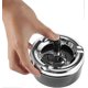thumbnail image 3 of Ashtray, Stainless Steel Mini Round Push Down Ashtray With Spinning Tray Portable Cigarette Ashtray Smokers Smoking Ash Tray, 3 of 5
