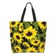 thumbnail image 1 of Balery Sunflowers In Vintage Bolsa Tote Estilo Estético con Cremalleras, Bolsa de Hombro, Bolsa de Compras Grande y Plegable, 1 of 8