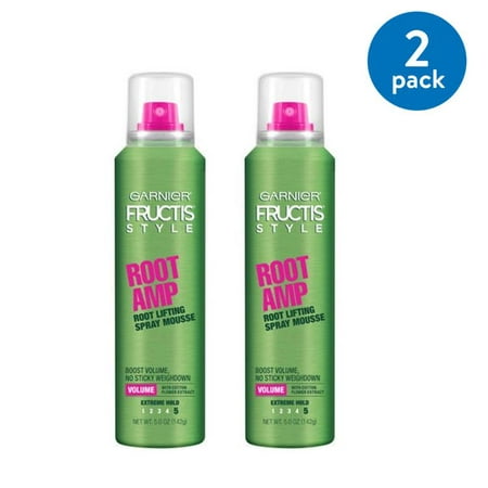 Garnier Fructis Style Root Amp Root Lifting Spray Mousse 5 OZ (Pack of (Best Root Lifting Mousse)