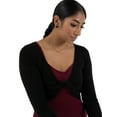 thumbnail image 3 of Capezio Shrug with Faux Knot, 3 of 6