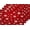 Christmas White Snowflakes Red 2, variant on Christmas Red White Candy Cane Placemats, Stripe Stripe Table Mat Linen Burlap Washable Double-Deck Heat Insulation for Dining Table Kitchen Table Set of 6 (12 X 18 Inch)