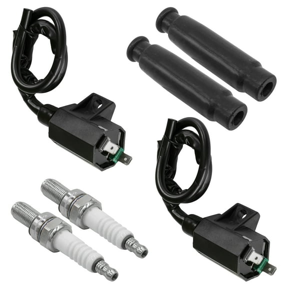 Ignition Coil w/Spark Plug & Cap for Kawasaki Brute Force 650 KVF650 4x4 2005-13