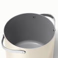 thumbnail image 5 of Caraway Stock Pot - 12 Qt Ceramic Coated With - - Large for Bigger Batches - Cream, 5 of 9