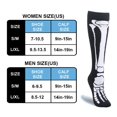 thumbnail image 2 of 4 Pairs Copper Compression Socks for Women & Men Circulation 15-20 mmhg - Better Blood Flow, Swelling, Best Support for Medical, Running, Nursing, 2 of 7