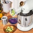 thumbnail image 4 of Beautiful Slicer/Shredder Stand Mixer Attachment with 3 Stainless Steel Cutting Blades, by Drew Barrymore, 4 of 8
