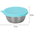 thumbnail image 5 of Qianha Mall 1 Set Sauce Container with Lid Good Sealing Rustproof BPA Free Hot Pot Dipping Bowl Small Sauce Cup Household Supplies, 5 of 7