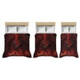 thumbnail image 4 of Demon Bedding Set, Comforter or Duvet, Gamer Bed Cover, Alternative Bedroom, 4 of 7