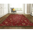thumbnail image 1 of Ottomanson Ottohome Collection Non-Slip Rubberback Floral Leaves Design Indoor Rug, 1 of 7