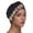 Black, variant on Women Ruffle Chemo Turban Wrap Cap Scarf Shawl Hats African Women's Headscarf hat, -Embroidered hairnet, Chemotherapy Cancer hat Green One Size