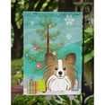 thumbnail image 3 of Caroline's Treasures BB1620GF Christmas Tree and Papillon Flag Garden Size , Small, multicolor, 3 of 3