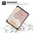 thumbnail image 4 of Slim Tri-Fold Case for iPad Air 4th Generation 10.9 inch 2020 Tablet, Dteck Microfiber Inner Smart Cover Auto Wake/Sleep & Pencil Holder,08# Bear, 4 of 5