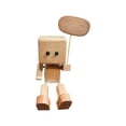 thumbnail image 1 of Muñeco Oscilante Muñeca Bamboleante de Madera Adorno Artesanal Decoración Portátil Escritorio Coche Adecuado para Oficina Salón Dashboard Regalo, 1 of 9