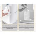 thumbnail image 5 of Automatic-Foaming-Soap-Dispenser-Touchless, White Hand Soap Dispenser 13oz/350ml Wall Mounted & Countertop Design（sky blue）, 5 of 5