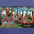 thumbnail image 3 of CafePress - City Of Austin Postcard T Shirt - Womens Tri-blend T-Shirt, 3 of 4