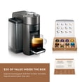 thumbnail image 4 of Nespresso Vertuo Coffee and Espresso Maker by De'Longhi, Graphite Metal with Aeroccino Milk Frother, 4 of 13
