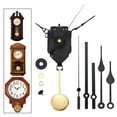 thumbnail image 4 of yuksok Pendulum Clock Movement Mechanism Kits Replacement Long Shaft Pendulum Clock DIY 3 Set Hands, 4 of 5