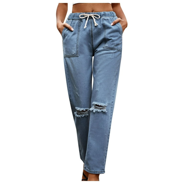 パンツ DONDUP Women Straight Pants DP268BDS0107DHQ9800 Blue Gia Satin Wide-Leg Pants | GUESS Factory